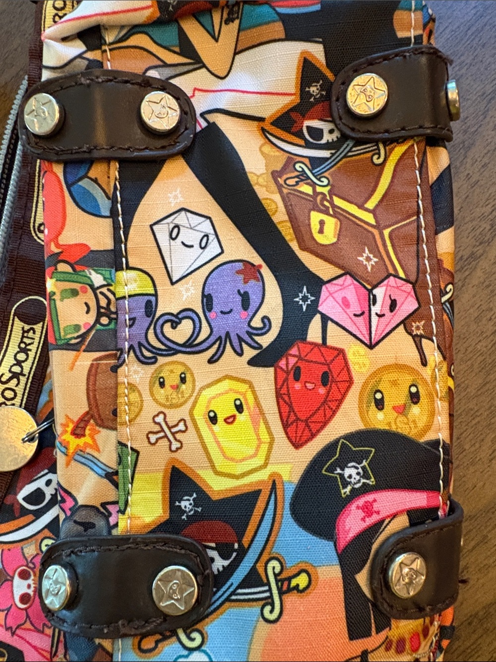 ProSports Tokidoki Style Bagette Dolce Purse Pirata - Picture 7 of 8